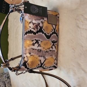 Vince Camuto NWT Crossbody Multi Color Snake Print